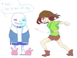 Sans is a character from epictale, an alternate universe created by yugogeer012. Chans Pictures Oneshots Sans X Chara Sans Vs Chara Wattpad