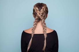 Bleached angular fringe with short sides Exciting New Ways To Style Your Long Straight Hair