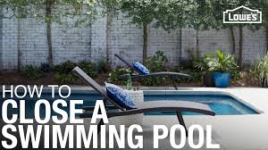 Close Your Pool For Winter