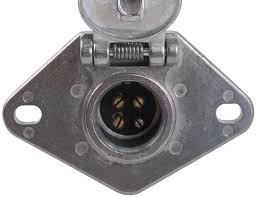 These wire diagrams show electric wires for trailer lights, brakes, aux power, breakaway kit and connectors. Pollak Heavy Duty 4 Pole Round Pin Trailer Wiring Socket Metal Vehicle End Pollak Wiring Pk11404