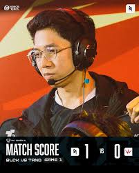 ONE STEP AHEAD. 🔥 Blacklist International takes the first game vs Wetrend.  #BlacklistInternational #breakthecode #HOKEsports