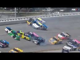 It's cool to see good quizzes (that can make me think) about nascar. Nascar Camping World Truck Series 2018 Talladega Superspeedway Big Crash Red Flag Youtube