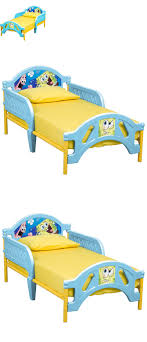 Bedroom Furniture 66742 Spongebob Squarepants Plastic Toddler Bed By Delta Children Fun For Toddler Bedroom Furniture Dollhouse Furniture Bedroom Toddler Bed