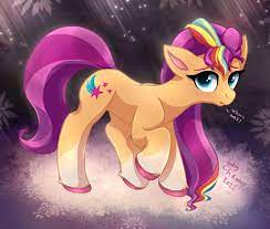 MLP G5 - Sunny Starscout In A Enchanted Forest by Joakaha -- Fur Affinity  [dot] net