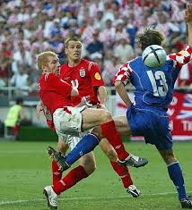 How the two sides compare. England 4 Croatia 2 In 2004 In Lisbon Paul Scholes Has Half A Chance In Group B At Euro 2004