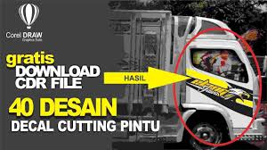 File ini merupakan modal untuk desain striping motor custom pribadi atau club motor maupun sebagai media branding promo. All Pola Polosan Untuk Keperluan Branding Striping Decal Cutting Belajar Corel Draw Youtube