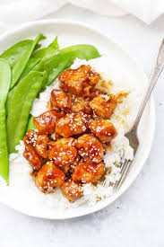 Cook chicken for about 6 minutes or until no longer pink. Healthy Sesame Chicken Gluten Free Paleo Friendly One Lovely Life