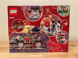 Lego 80102 chinese new year dragon dance 2019 asia exclusive. We Are Building The Lego Spring Lantern Festival For The Lunar New Year