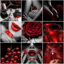 Black And White And Color Photo Collage Collage Fotokollazh Cherno Belyj Krasnyj Venecianskij Maskarad