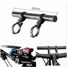 gub 202 carbon fiber al bike bicycle extended handlebar extension light lamp computer phone mount bracket stand holder kohlefaser coole fahrrader fahrradhalter