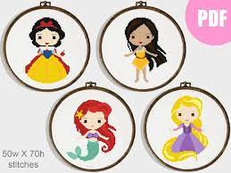 Cross stitch pattern robot the collection will cross stitch cards cross stitching cross stitch embroidery disney cross stitch patterns bullet journal inspiration crochet crafts postage stamps. 12 Disney Princess Easy Cross Stitch Pattern Modern Counted Simple Cross Stitch Cross Stitch Cross Stitch Patterns