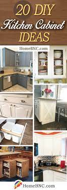 20 Stylish Diy Kitchen Cabinets That Are Budget Friendly And Easy To Make Diy Kitchen Cabinets Beautiful Kitchen Cabinets Refacing Kitchen Cabinets
