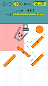 Your job is to draw a line to make the glass filled up with liquid and smile again!try to find the best way to complete. Happy Glass Level 486 Solution Doors Geek