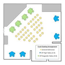 Seating Chart Crush Bar