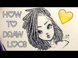 Check spelling or type a new query. How To Draw Locs With Christina Lorre Youtube