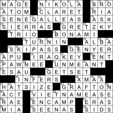 La Times Crossword 23 Oct 20 Friday Laxcrossword Com