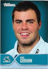 2015 Nrl Traders Faces of the Game (FOTG32) Wade Graham Sharks
