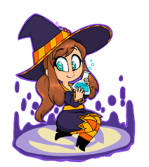 Blue Doesn T Scare Me A Hat In Time Girl With Hat Funny Art
