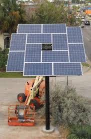 This Pole Mounted Solar Array Is Located At The Offices Of Texas Solar Outfitters At 705 Shepherd Houston Tx And Co Solar Panels For Home Solar Solar Projects
