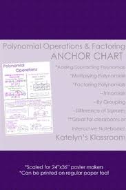 Factor Anchor Chart Worksheets Teaching Resources Tpt