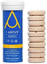Amazon Com 1above Anti Jet Lag Flight Effervescent Drink Tablets Super Antioxidant Pycnogenol Vitamins And Electrolytes For Tr Pycnogenol Jet Lag Vitamins