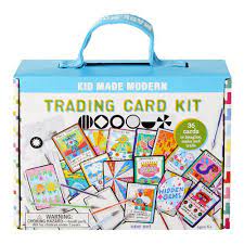 These trading cards make great gifts and are also excellent to share with friends! Buy Kid Made Modern Make Your Own Trading Cards