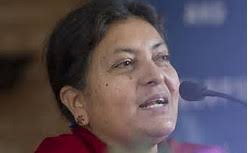 President Bhandari sees need for adequate international laws for  mountainous countries