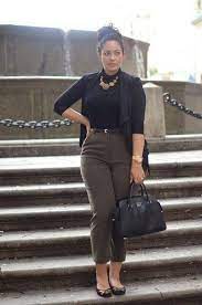 Best Plus Size Work Outfits For Winter 29 Attireal Com Casual Work Outfits Professional Outfits Work Fashion