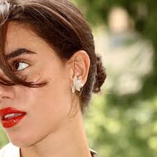 Dani Daisy Silver Earrings