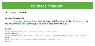 Methods Solutions To Fix Mysql Connect Timeout Error Problem Issue Connection Relational Database Mysql