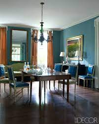 Make a perfect use of modular furnishings to make the good use of the little area available. Julia Reed House Elle Decor Dining Room Peacock Blue French Chairs Antiques New Orleans The Glam Pad