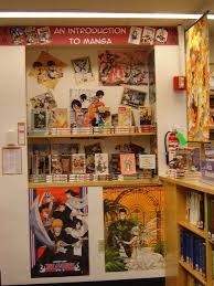 Library Manga Display Graphic Novel Display Otaku Room Manga Collection