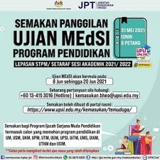 Semakan keputusan panggilan temu duga program sarjana muda (program pendidikan) sesi 1 2021 bagi lepasan stpm/setaraf. Ijazah Sarjana Muda Pendidikan Uitm Onspaxt
