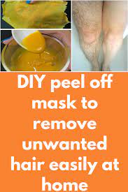 This wax can also be used as a diy face wax for removal of unwanted facial hair. Diy Peel Off Mask To Remove Unwanted Hair Easily At Home Today In This Post I Will Share With You A Magical Easy Facial Hair Remover Peel Off Mask Which Is Very