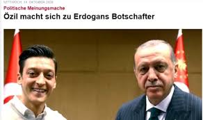 Mesut ozil pictured beside turkey president recap tayyip erdogan. Alman Basinindan Azerbaycan A Destek Veren Mesut Ozil E Erdogan In Elciligini Yapiyor Turkiye Gazetesi Avrupa