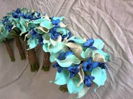 Buy orchid wedding bouquet and get the best deals at the lowest prices on ebay! Bridal Bouquet Package Calla Lilies And Blue Galaxy Orchids