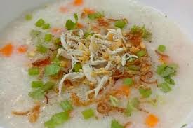 Iuran rutin biasanya dalam bentuk beras dalam jumlah sedikit, di taruh di tempat khusus, diambil oleh petugas khusus misalnya tukang ronda malam jirih ( t.s. Cara Masak Bubur Ayam Paling Sedap Secara Homemade