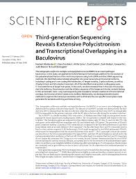 Egyedülálló megoldásával nagy gyógyszerkutatások sebességét és biztonságát növeli a solvo zrt. Pdf Third Generation Sequencing Reveals Extensive Polycistronism And Transcriptional Overlapping In A Baculovirus