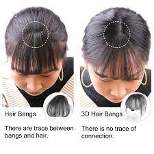 Thick curly hair bangs clip in hairpiece front fringe 100% human hair extensions. Bangs Hair Clip Human Hair Extensions Seamless 3d Hair Toppers