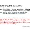 Nah, pada kesempatan kali ini akan mengulas bagaimana sih cara menulis daftar pustaka dari website, disertai dengan contoh. 1