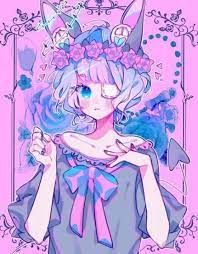 Flowers Girl Illustration Inspiration 27 New Ideas Anime Art Girl Aesthetic Anime Anime Art