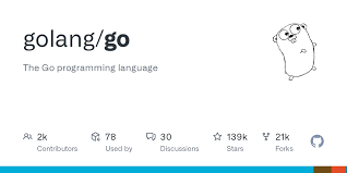 GitHub - golang/go: The Go programming language · GitHub