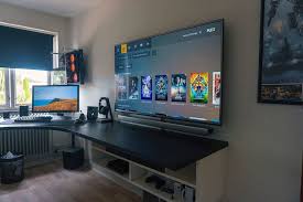 My New Living Room Setup Living Room Gaming Setup Living Room Setup Gaming Room Setup
