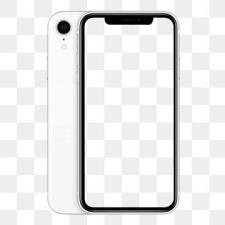 Iphone Xr White In 2020 Iphone Phone Template White Iphone