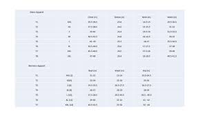 lacoste size chart size chart hwbmwae sport