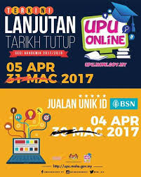 Bilakah tarikh permohonan upu sesi akademik 2021/2022? Upu Bpkp Jpt Posts Facebook