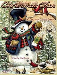 Maybe you would like to learn more about one of these? Adult Coloring Books Christmas Fun 47 Grayscale Coloring Pages Beautiful Grayscale Images Of Winter Christmas Holiday Scenes Santa Reindeer Elves Snow Holiday Decorations Christmas Tree Lights By Hawthorne Kimberly Amazon Ae