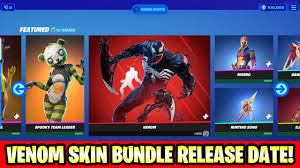 Fortnite cosmetics, item shop history, weapons and more. Venom Skin Bundle Release Date In Fortnite Item Shop Youtube