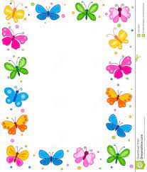 Butterfly Border Butterfly Clip Art Clip Art Borders Butterfly Border