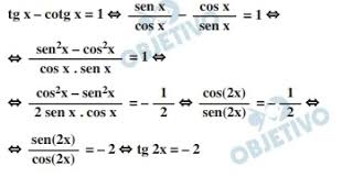 1 + tg ^ 2 x = 1 / cos ^ 2 x 1 + sin ^ 2 x/ cos ^ 2 x = 1 / cos ^ 2 x 1 + sin ^ 2 x/ cos ^ 2 x = 1 / cos ^ 2 x (cos ^ 2 x + sin ^ 2 x)/ cos ^ 2 x = 1 / cos ^ 2 x 1 / cos ^ 2 x = 1 / cos ^ 2 x. Mackenzie 2018 2 Se Tg X Cotg X 1 Entao O Valor De Tg 2x E Indagacao